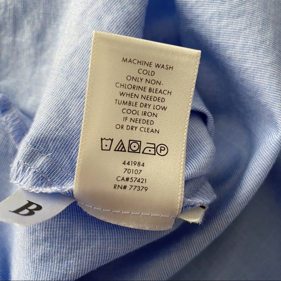 Ann Taylor Cold Shoulder Wrapped Chest Top - Picture 7 of 9